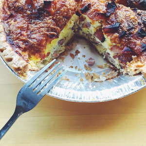 Full size quiche